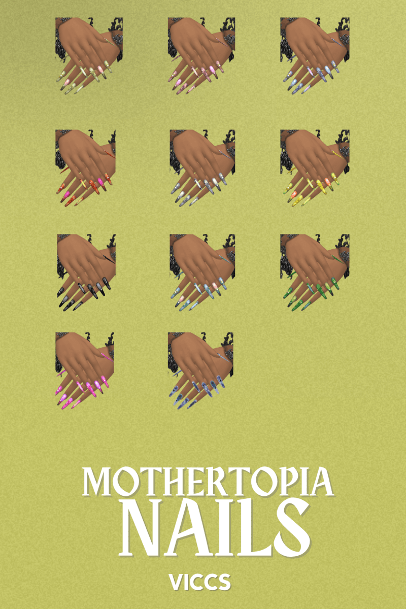 Галерея мода Маникюр MOTHERTOPYA NAILS #1